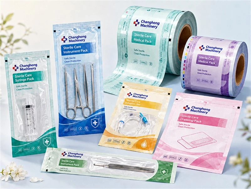 Sterilisation Pouches and Reels Sterilisation Pouches and Reels
