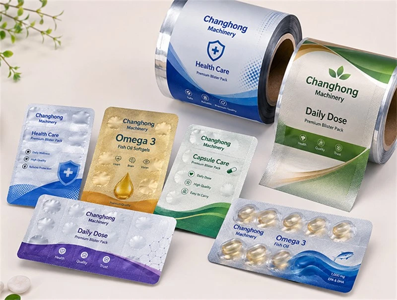 PTP Aluminium Blister Foil PTP Aluminium Blister Foil